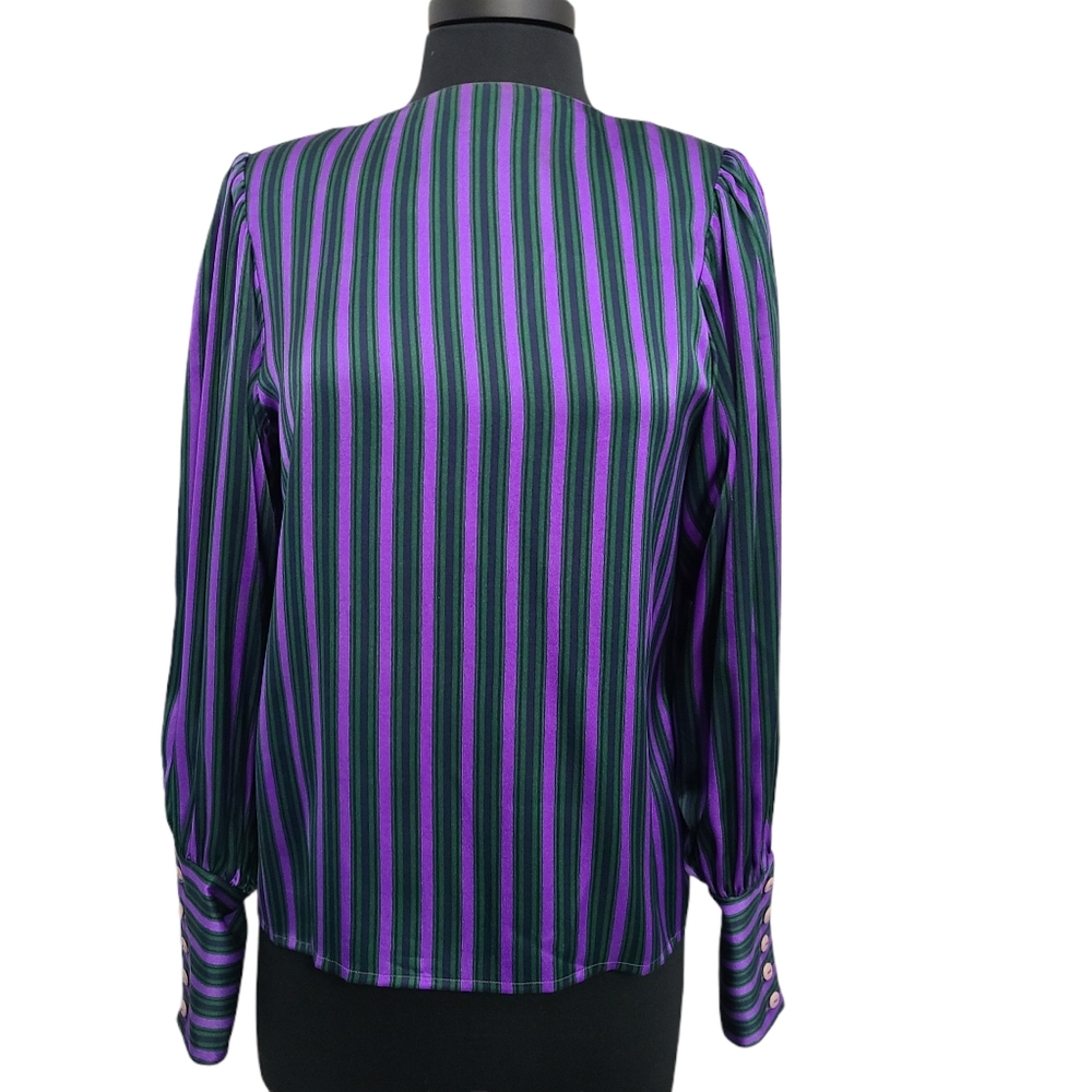 Salvatore Ferragamo Vintage Silk Top P351